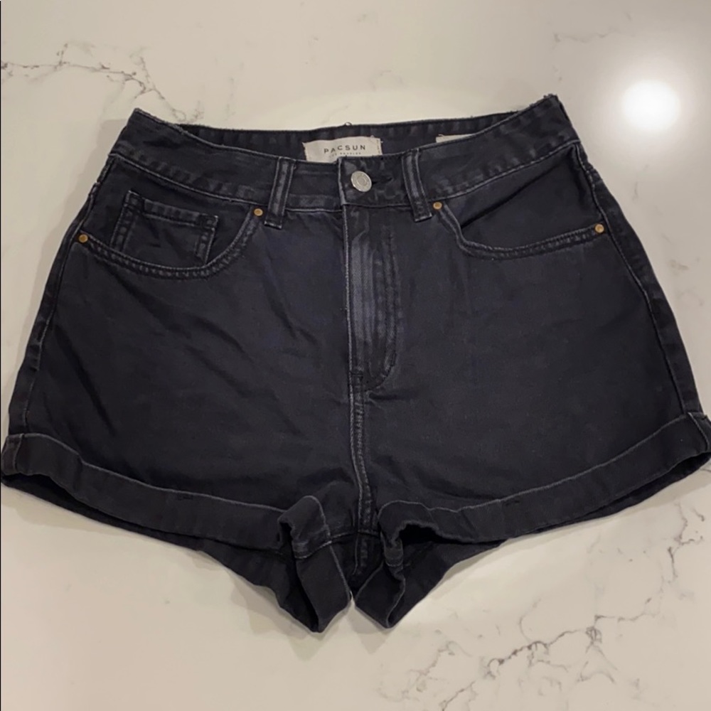 hi rise shorts